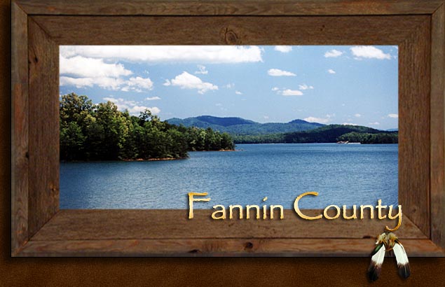 Blue Ridge, McCaysville, Morganton, Mineral Bluff, Dial and the Aska Adventure Area in Fannin County in the North Georgia Mountains