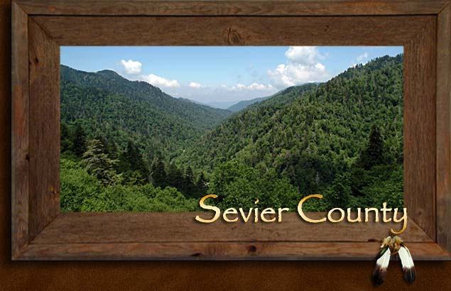 Sevier County Tennessee in the Smoky Mountains