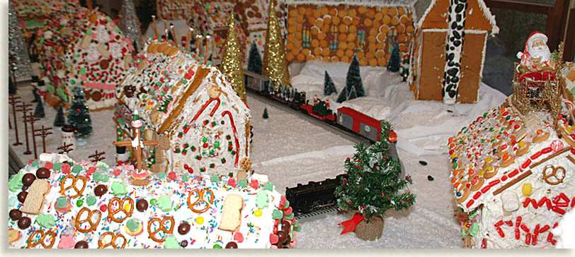 Gingerbread Village created by Children