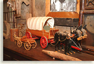 Wooden Horses Wagon