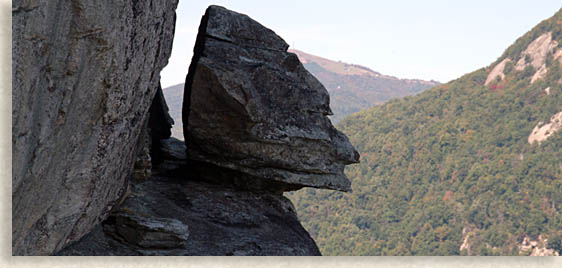 Devil's Head at Chimney Rock State Park