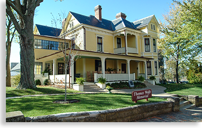 Author Thomas Wolfe’s boyhood home in Asheville North Carolina
