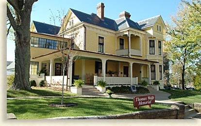 Author Thomas Wolfe’s boyhood home in Asheville North Carolina