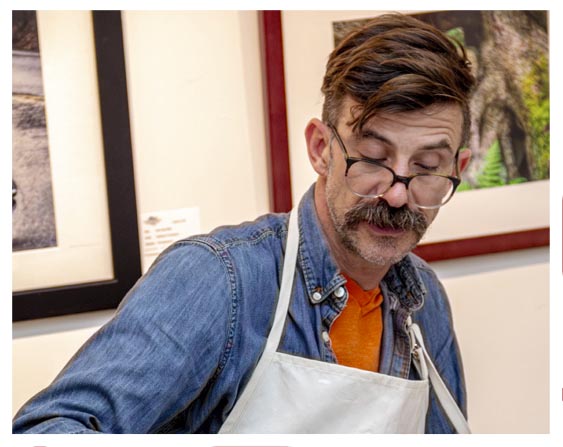 Micah Goguen: Bold Art. Human Stories at Blue Ridge Mountain Arts Association