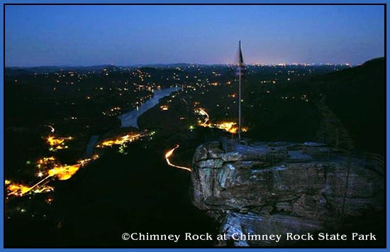 Chimney Rock Nature at Night Hike