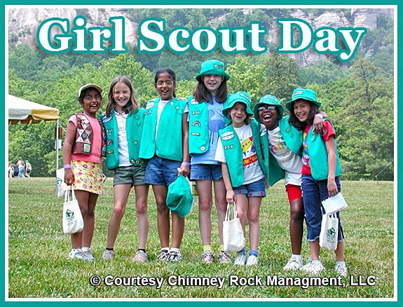 Chimney Rock Girl Scout Day