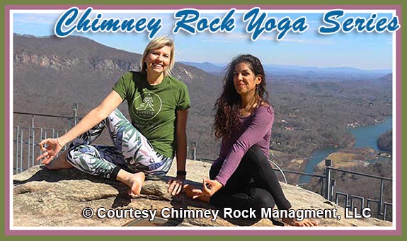 Chimney Rock Yoga Series