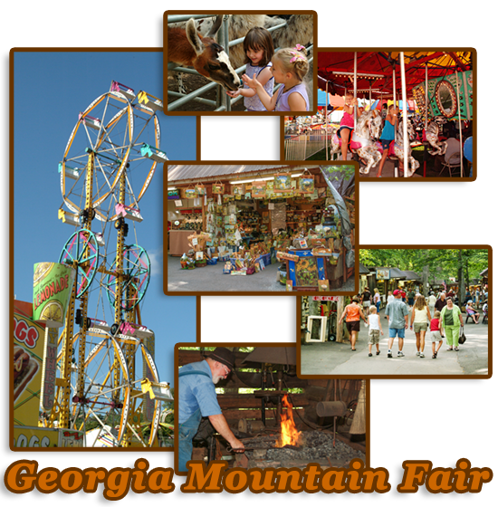 Hiawassee GA Mountain Fair at the Mtn Fairgrounds