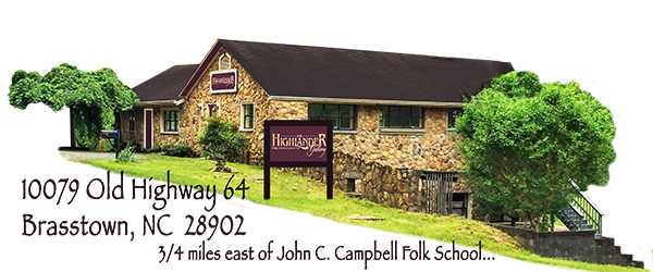 Highlander Gallery in Brasstown North Carolina
