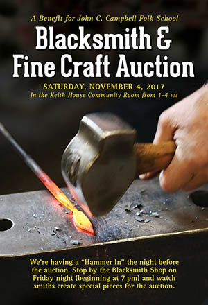 John C. Campbell Folk School Blacksmith & Fine Craft Auction