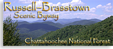Russell Brasstown Scenic By Way in the North Georgia Mountains
