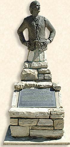 Chief Junaluska Memorial Statue