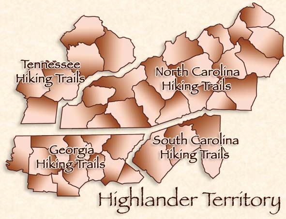 Hiking Trails Blue Ridge and Smoky Mountains