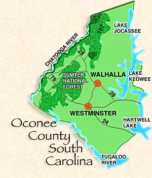 Oconee County, "UpCountry" South Carolina