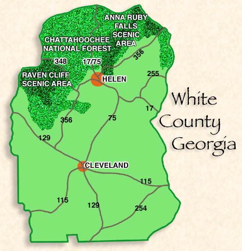 Helen, Cleveland, White County, North Georgia Mountains