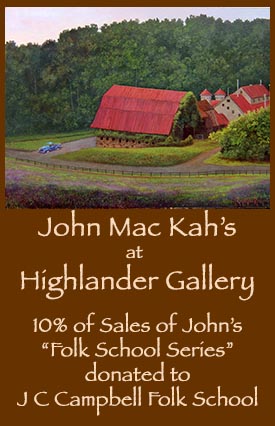 John Mac Kah & Ruthanne Kah at the Highlander Gallery