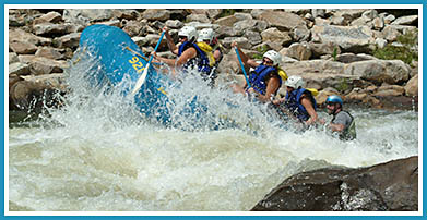 Rafting in the Mountains