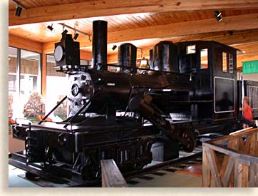 Climax Steam Locomotive Engine