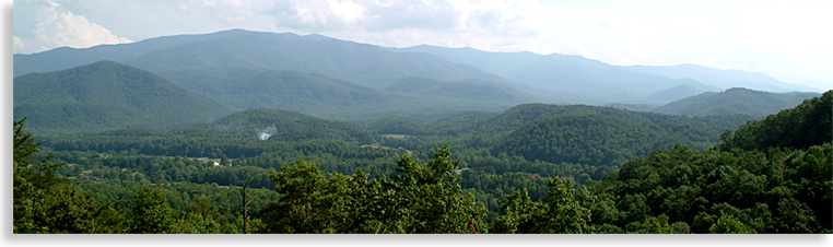 Smoky Mountains from the Foothills Parkway