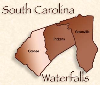 South Carolina Waterfalls