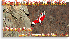 Santa on the Chimney
