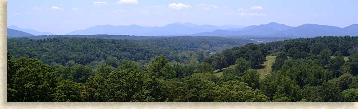 Blue Ridge Mountains of Asheville North Carolina
