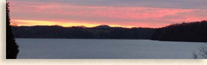 Sunset at Tellico Lake