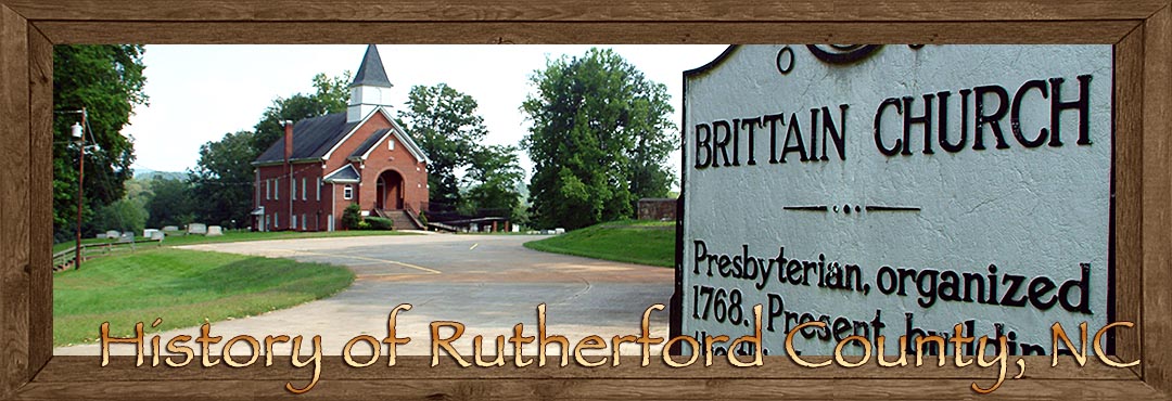 Rutherford County North Carolina History