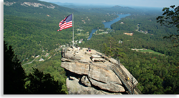 Chimney Rock at Chimney Rock State Park