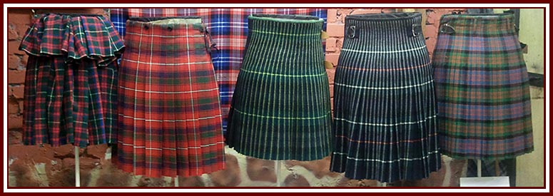 Selection of Kilt Styles