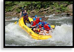 Rafting en eau vive sur l'Ocoee