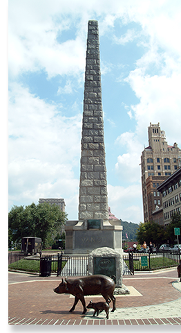 Asheville North Carolina - Oblique - John Burton