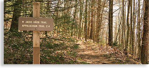 Jack’s Knob Trail to the Appalachian Trail