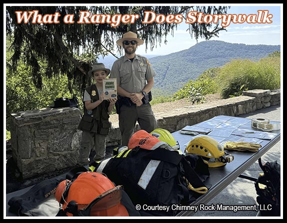 Chimney Rock What a Ranger Does Storywalk®