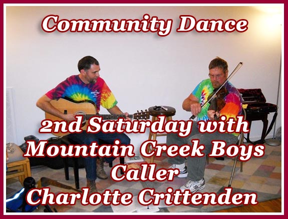 Mountain Creek Boys and caller Charlotte Crittenden