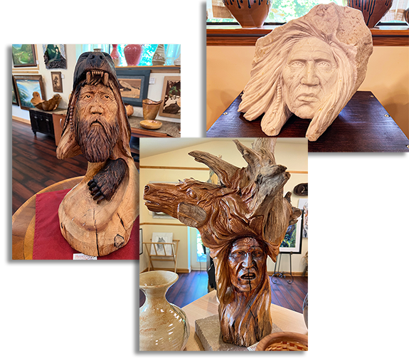 Billy Reynolds, Wood Carver