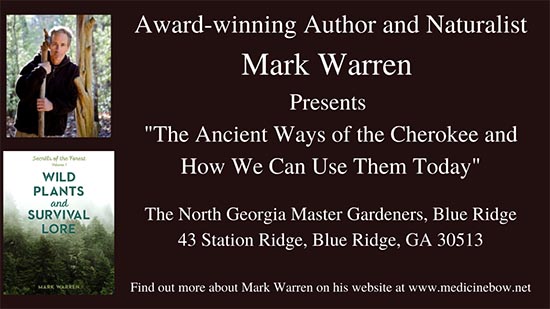 Mark-Warren Award Winning Author and Naturalist