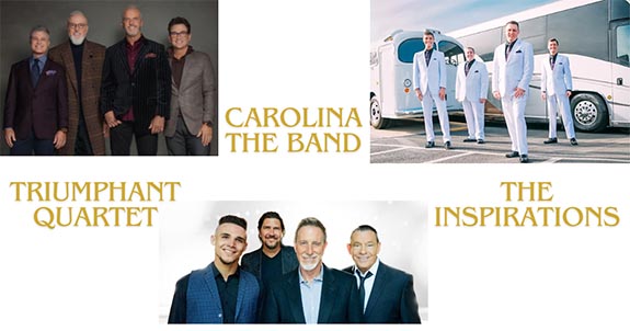 Carolina the Band Triumphant Quartet & the Inspirations