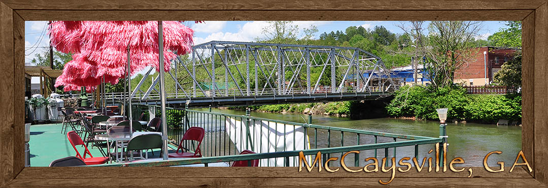 McCaysville in Fannin County Georgia