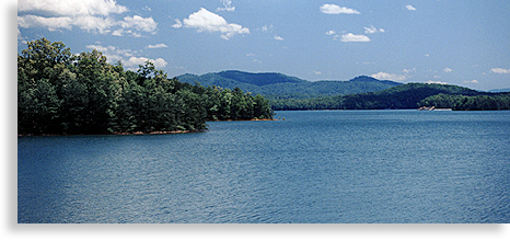 Lake Blue Ridge in Fannin County Ga