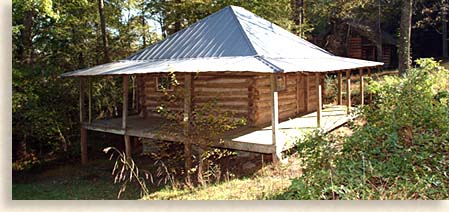 The Bungalow built by Fred Moffitt at Foxfire Museum and Heritage Center