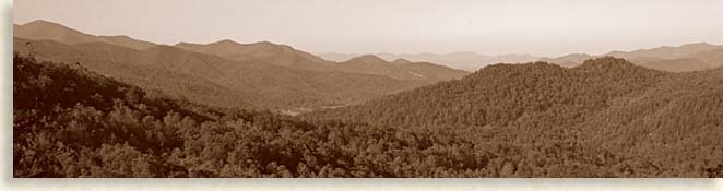 Rabun County Mountain Overlook