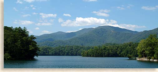 Santeetlah Lake in Robbinsville North Carolina