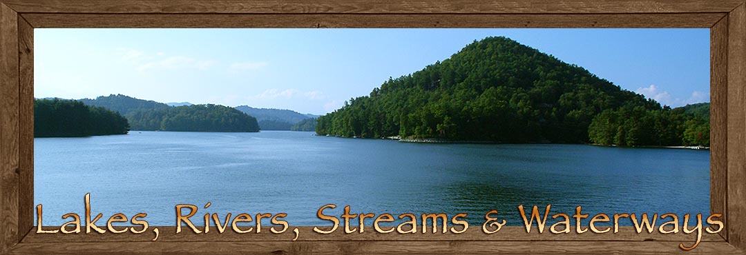 Lakes, Rivers and Streams in Jackson County NC