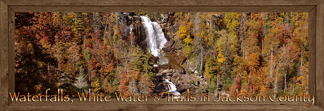 Waterfalls in Jackson County