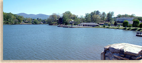 Lake Junaluska in Haywood County North Carolina