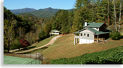 Nantahala Village in the Nantahala Gorge