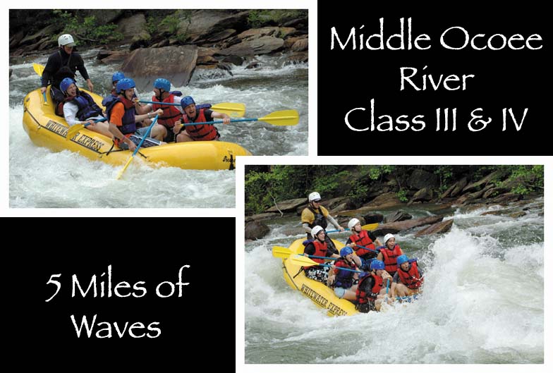 Middle ocoee River Rafting
