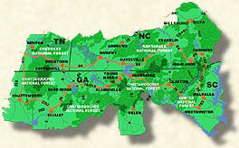 Southern Highroads Trail Map