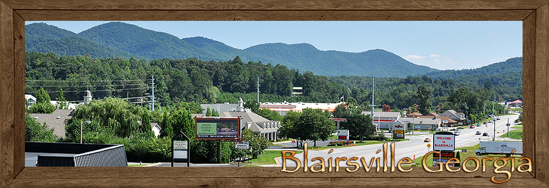 Blairsville Georgia in the North Georgia Mountains